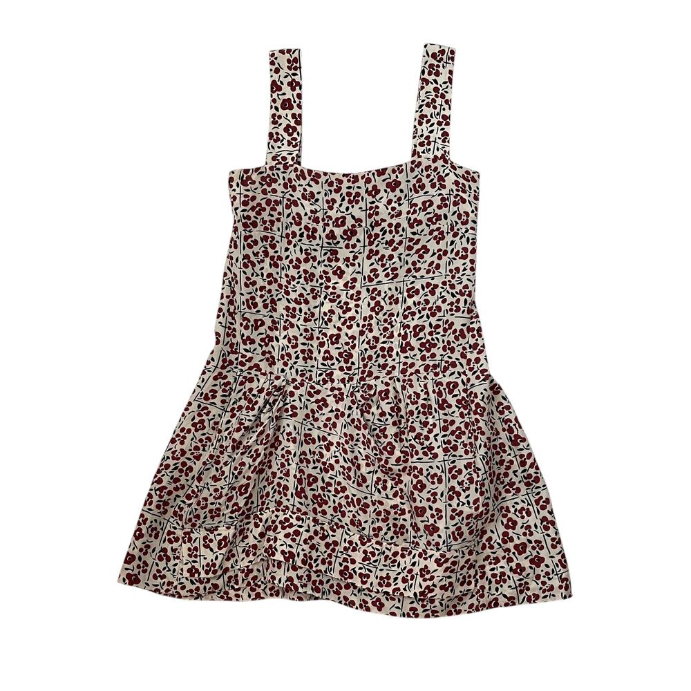 MARNI 100% Silk Drop Waist Mini Dress - Ditsy Floral Print - Size 42 - US Size 6